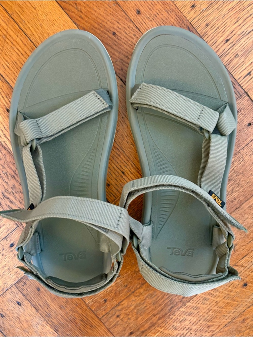 Teva Hurricane XLT3 Water Sandals Burnt Olive Sz 11 Like New